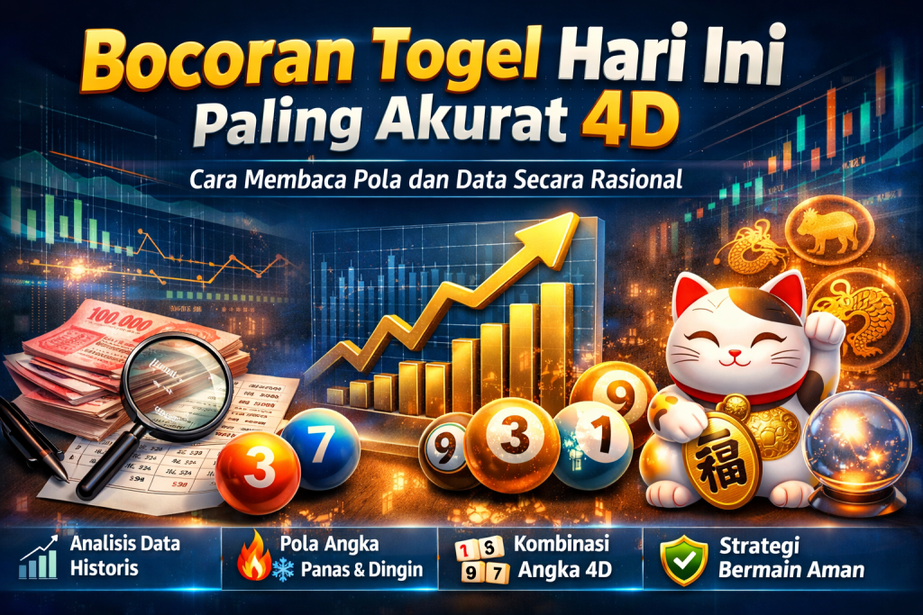 Bocoran Togel Hari Ini Paling Akurat 4D